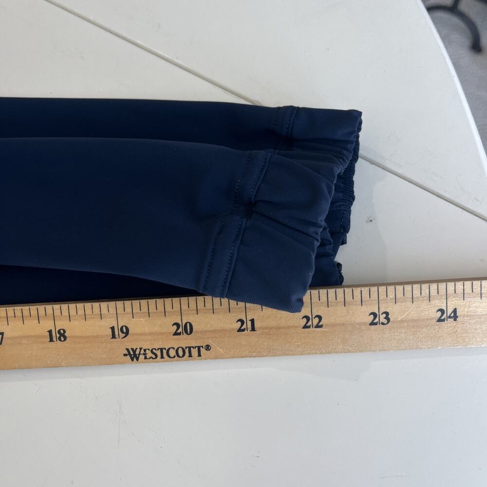 Lululemon Women's Lightweight Joggers Navy Size 2 Zip Ankle Pockets Nylon Wickin - Picture 7 of 11